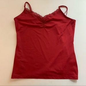 RW&CO Cami Red Sz XL